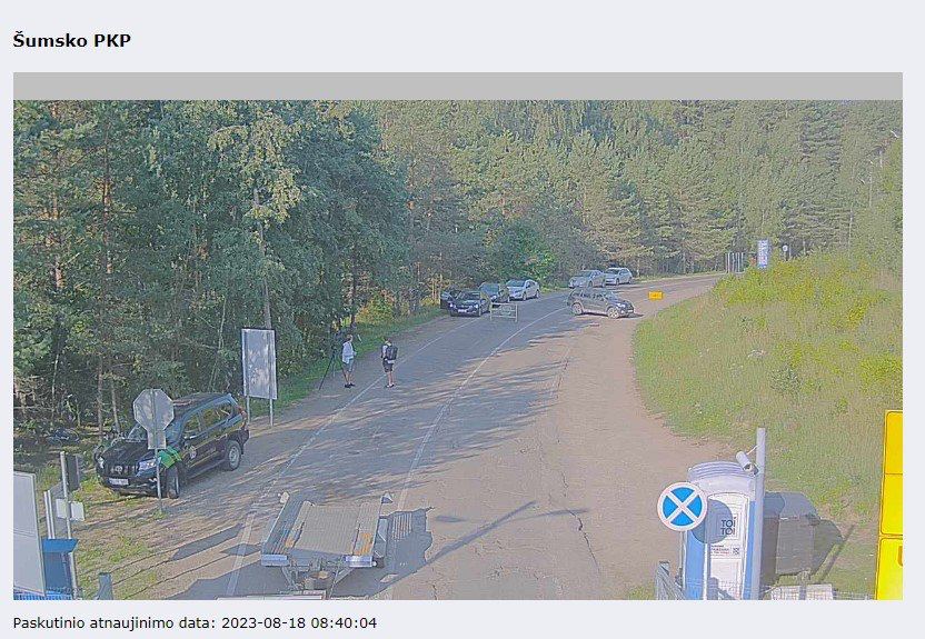 Литва официально закрыла два пункта пропуска на границе с Белоруссией