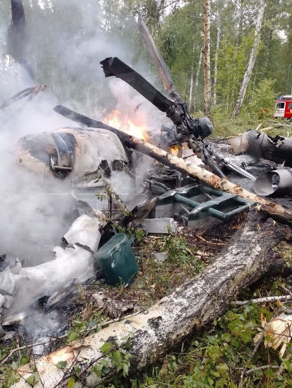 Три человека погибли при крушении Ми-8 в Челябинской области, принадлежащему ФСБ