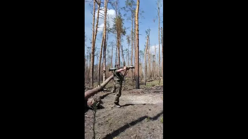 Неудачное использование шведского гранатомета AT-4 украинским солдатом ...
