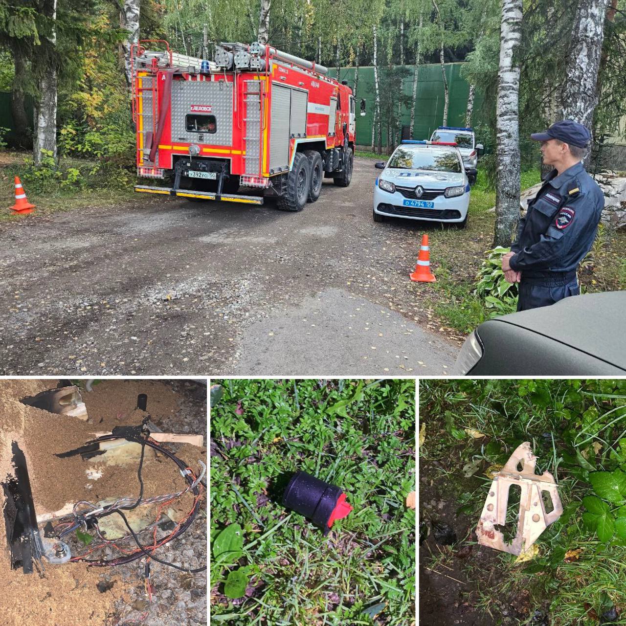 Обломки БПЛА, сбитого в Истринском округе Подмосковья, упали на гараж в СНТ «Высоковольтник», сообщила глава муниципалитета Татьяна Витушева