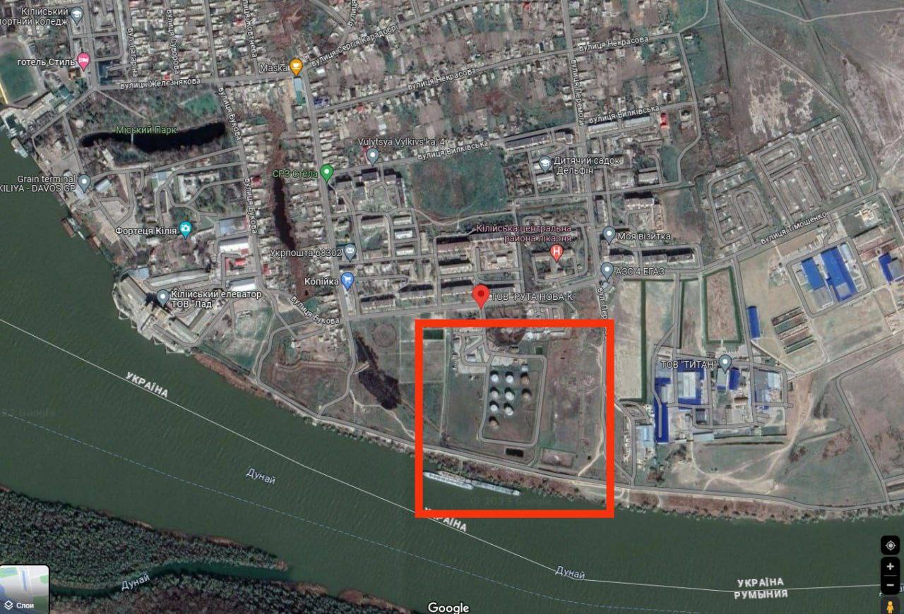 Легетимный: Ночной налёт российских БПЛА камикадзе на Килию на нефтяной терминал был удачный