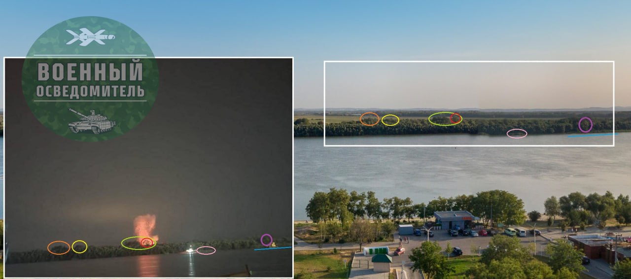 Кадры прилета дрона-камикадзе "Герань-2" по территории Румынии в ночь с 3 на 4 августа