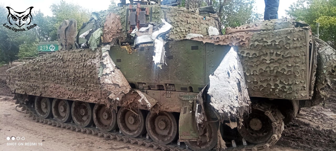 Ранее не публиковавшиеся фото и видеоматериалы по эвакуации в тыл трофейной шведской БМП CV90