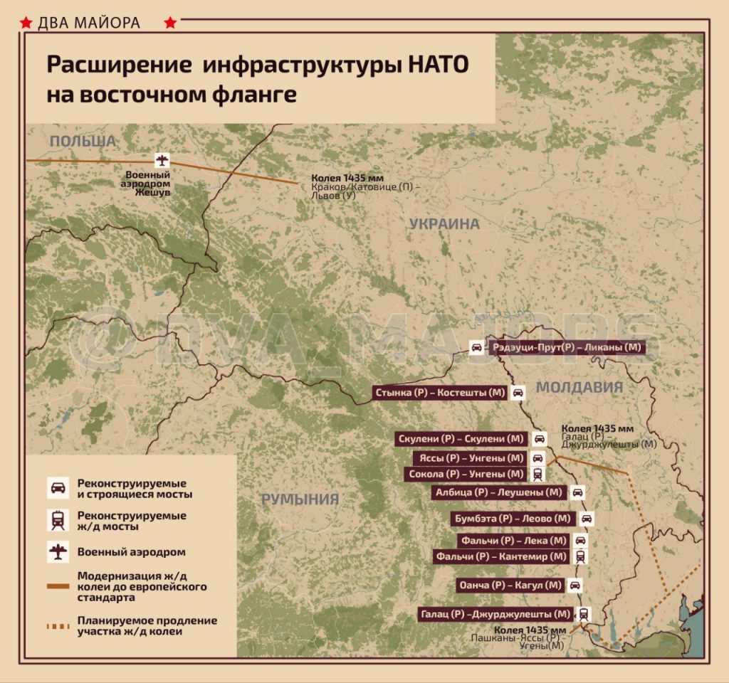 Страны НАТО развивают пути доставки военных грузов на восточный  фланг