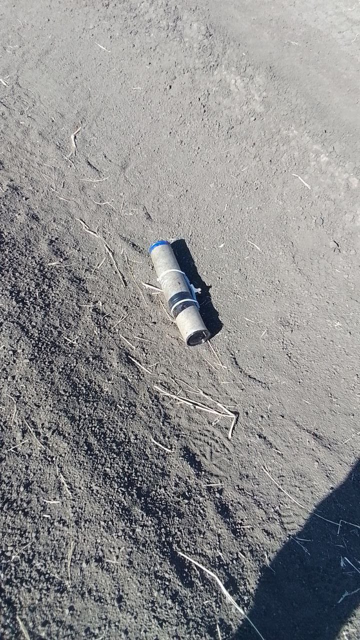 Противник начал осуществлять дистанционное минирование новым типом боеприпасов, скорее всего самодельными