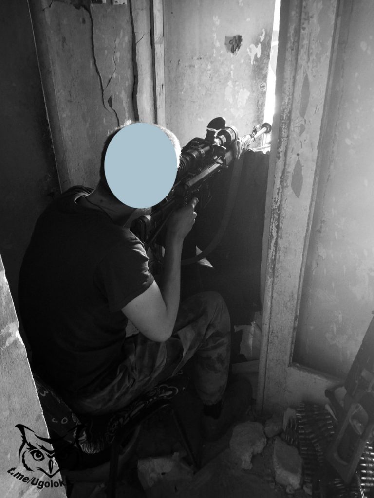 Снайперы в зоне проведения Специальной Военной Операции
