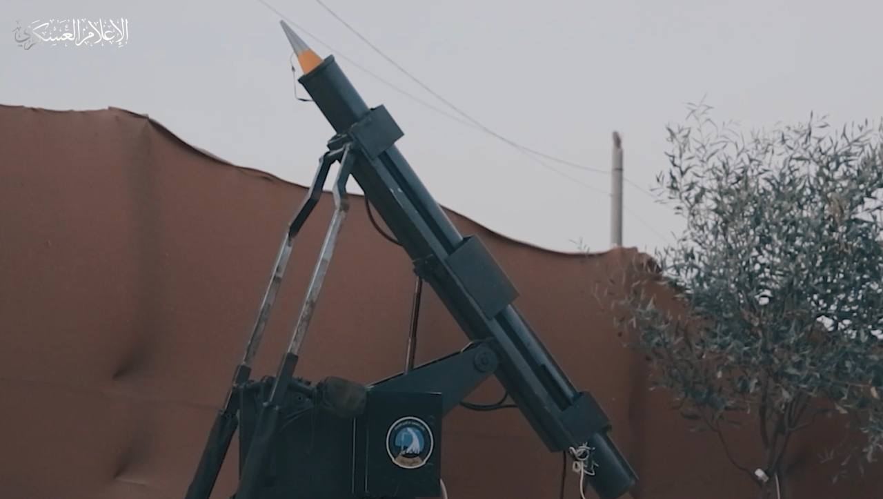 ХАМАС публикует кадры работы однозарядных дистанционно управляемых пусковых установок «Мутабар-1»