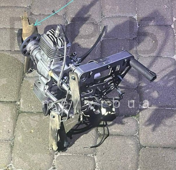 Вчера в Киевской области были найдены обломки двигателя нового российского дрона-камикадзе