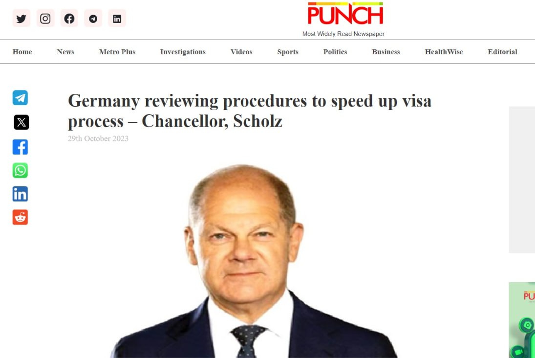 Шольц ищет замену российскому газу в Африке