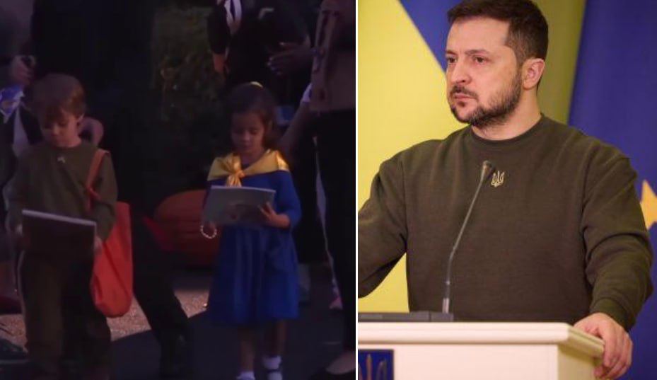 На Хэллоуин «Зеленский» накалядовал у Байдена конфеты