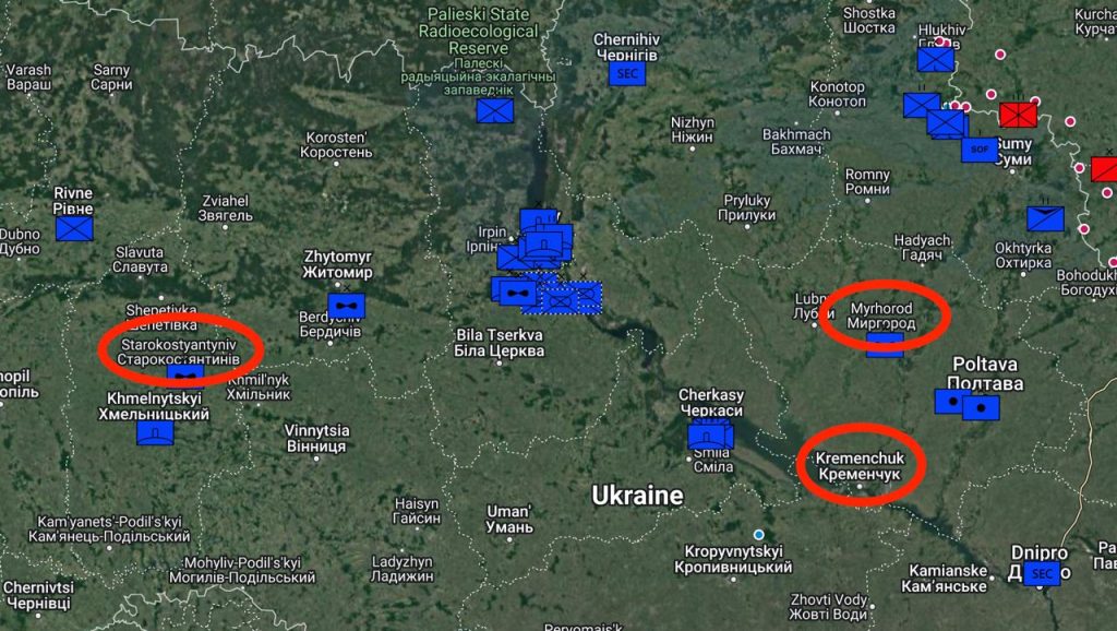 ВС РФ ночью снова ударили по военным аэродромам на Украине