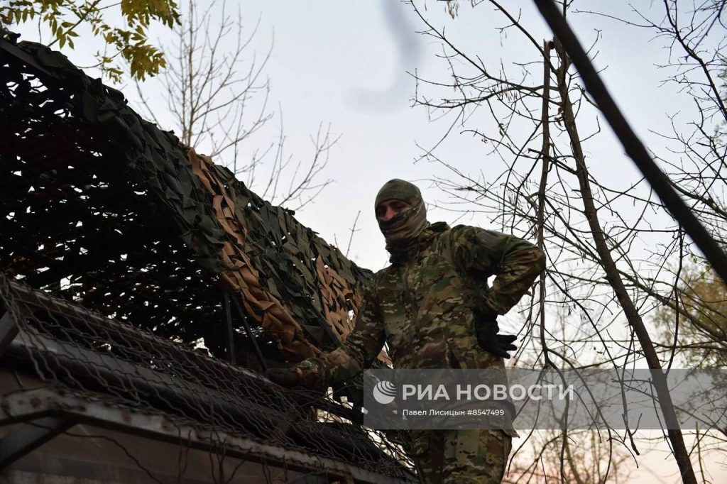 Боевая работа расчёта 152-мм самоходной гаубицы 2С19 «Мста-С» 19-й мотострелковой дивизии на Запорожском направлении