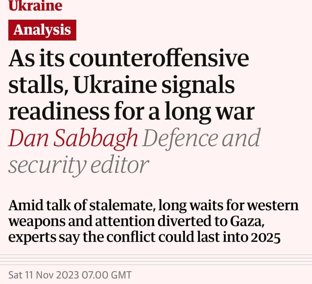 Командование ВСУ готовит украинцев к затяжному конфликту с Россией, минимум до 2025 года, — The Guardian