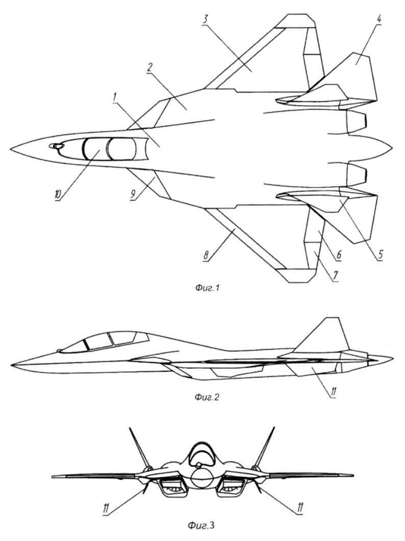 Запатентован двухместный Су-57 - Подоляка