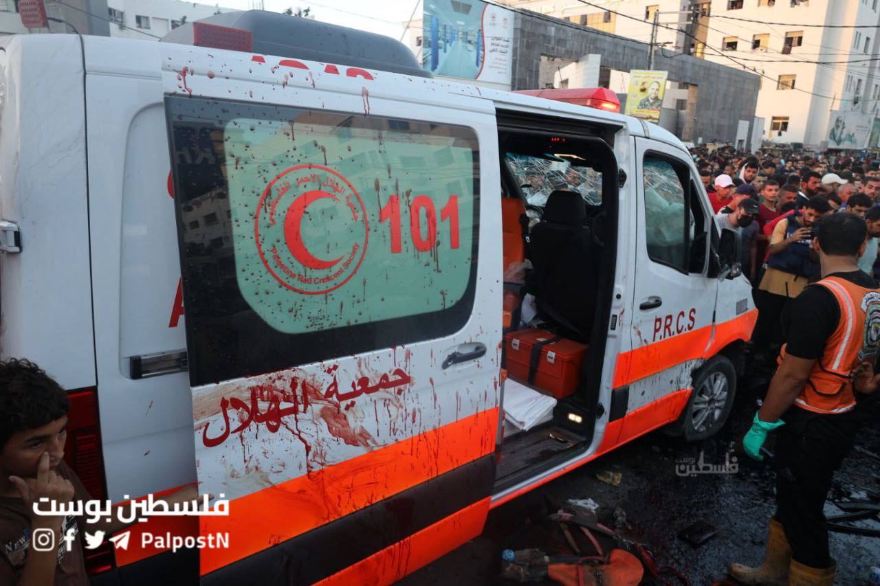 ЦАХАЛ нанесли удар по машине скорой помощи, направлявшейся к КПП «Рафах»