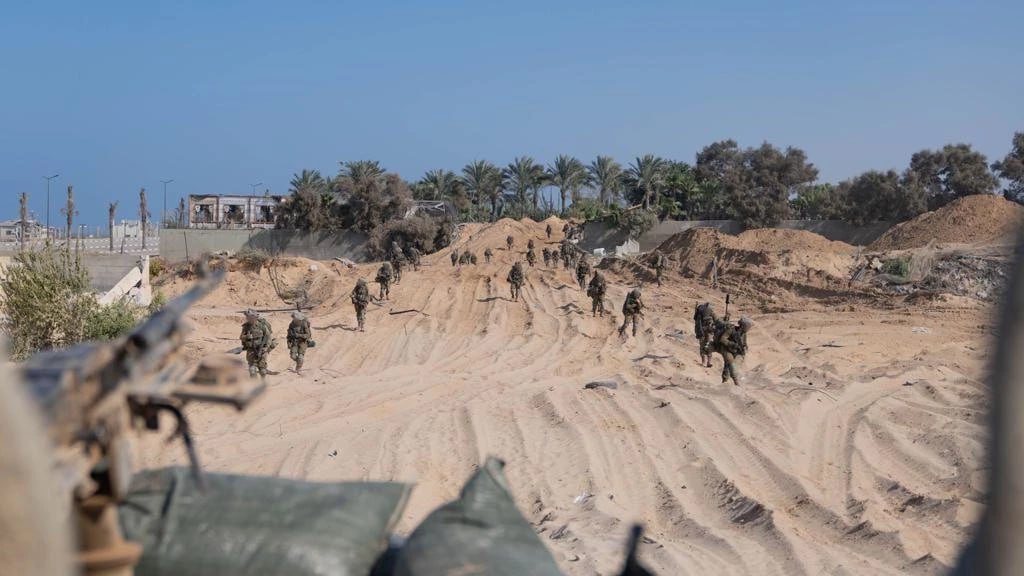 Кадры наземной операции ЦАХАЛ в секторе Газа
