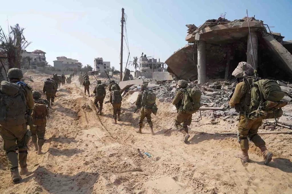 Кадры наземной операции ЦАХАЛ в секторе Газа