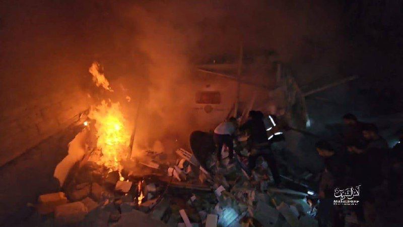 ЦАХАЛ сбросил авиабомбу на лагерь беженцев Джабалия
