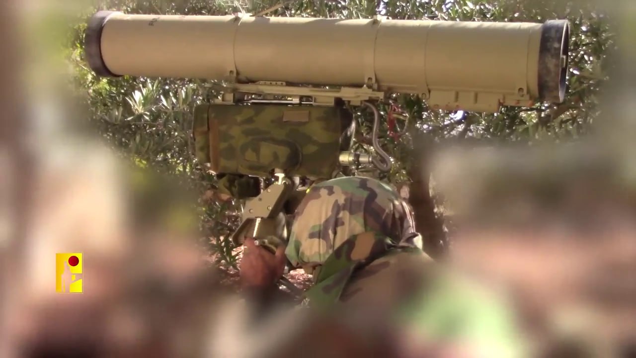 Ливанская «Хезболла» наносит удары из ПТРК «Корнет»\«Дехлавия» по ЦАХАЛ на израильско-ливанской границе