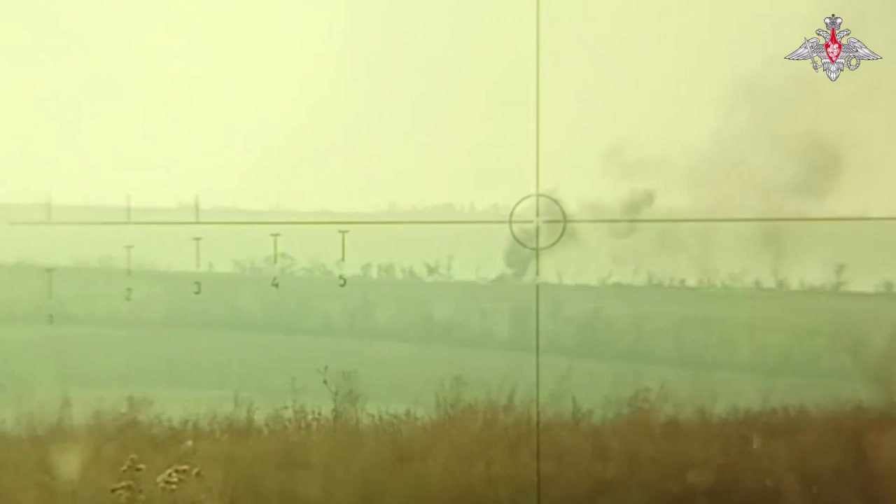 Кадры боевой работы мобильной группы 7-й гвардейской десантно-штурмовой дивизии на автомобиле типа «багги» с ПТРК "Корнет" в районе Вербового