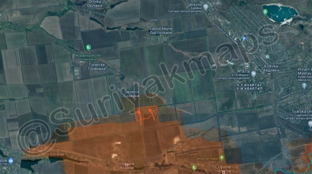 Российские войска наступают на различных направлениях