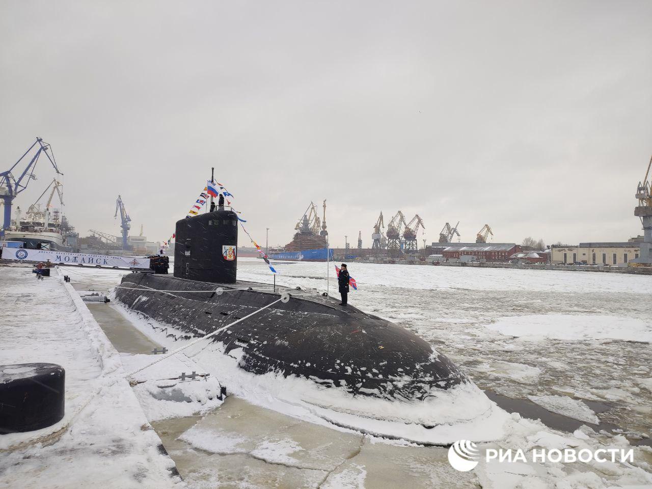 Русский флот получил четыре новых подлодки