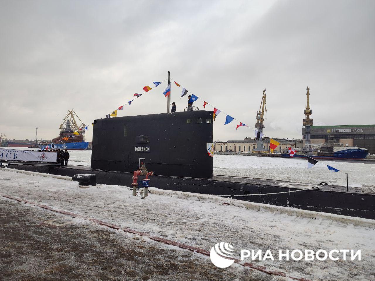 Русский флот получил четыре новых подлодки