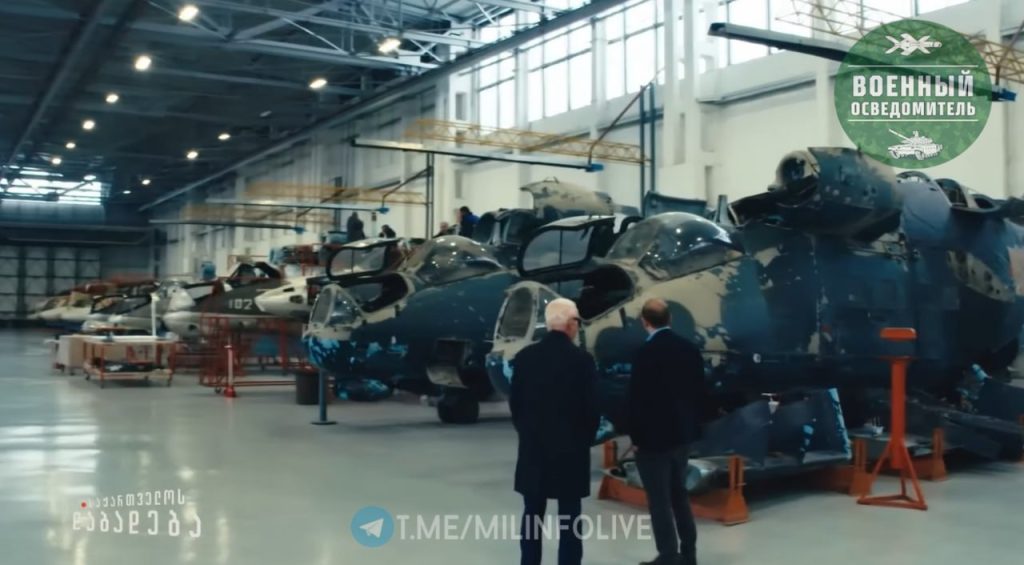 Появились интересные кадры с Тбилисского авиазавода (ТАМ)
