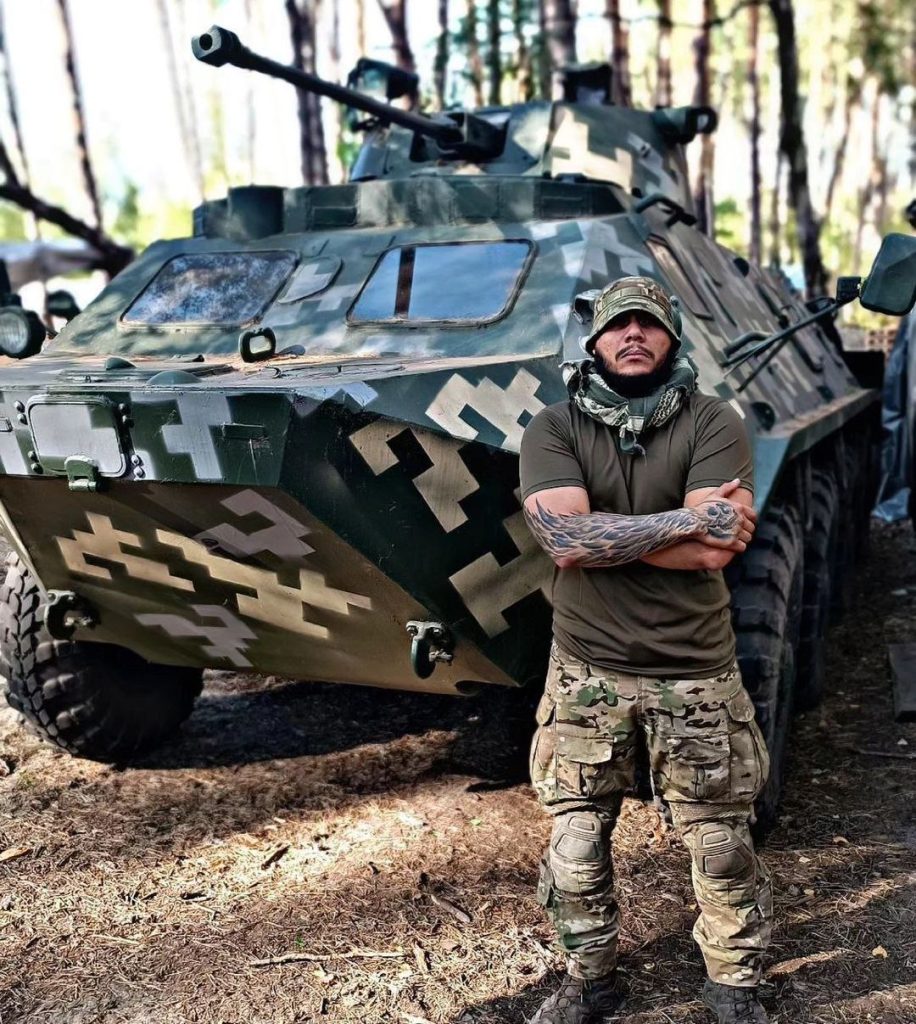 БТР-60 с установленной башней от БМД-2 на вооружении ВСУ