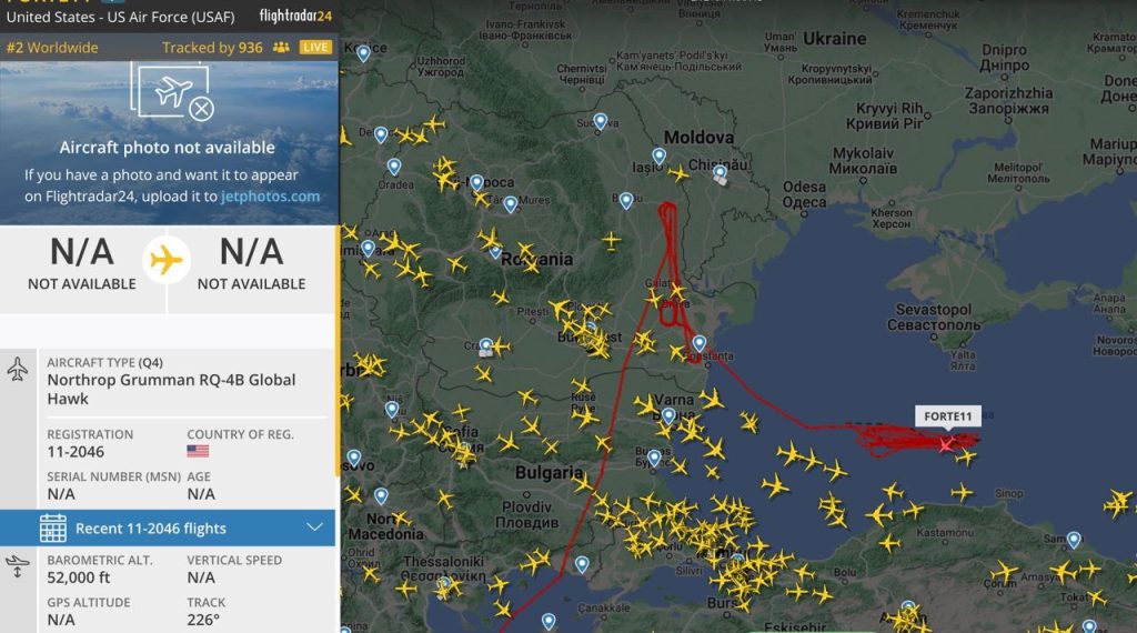 ⚡️Активность авиации НАТО у Крыма