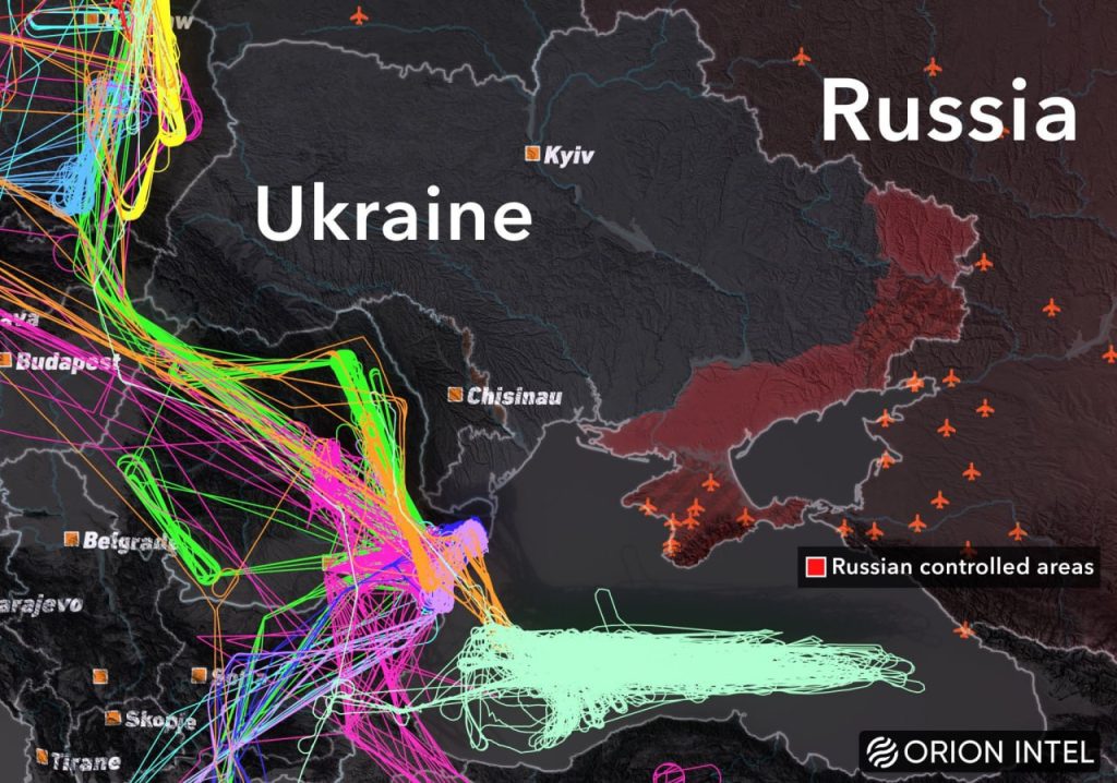 Статистика полетов разведывательной авиации