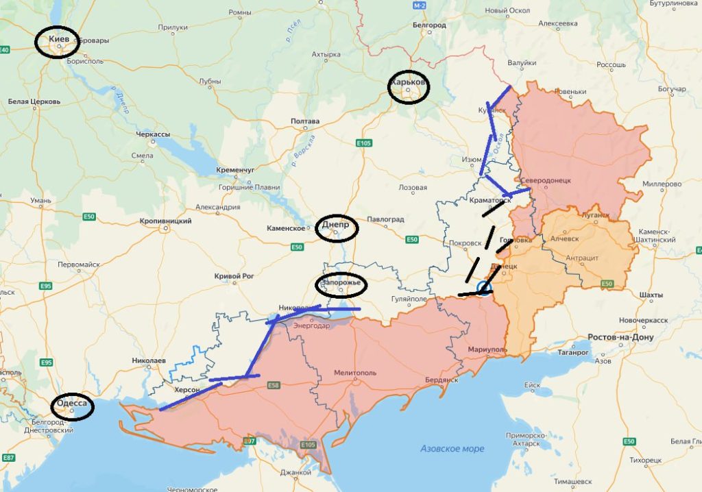 Про оборонительную линию Зеленского-Залужного