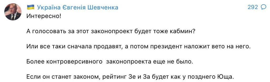 Депутат Рады Шевченко: закон о мобилизации загоняет украинцев в угол, как собак