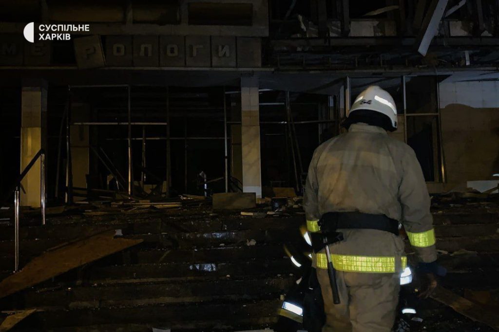 Последствия атаки БПЛА - камикадзе "Герань-2" на Харьков в ночь на 31 декабря