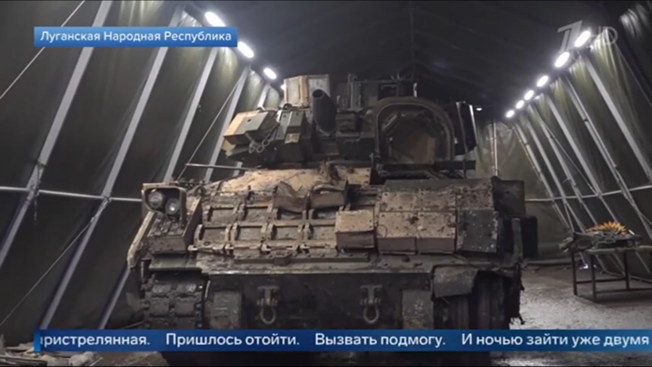 Подробности эвакуации подбитой «Брэдли» из 47-й ОМБр ВСУ, брошенной под Авдеевкой