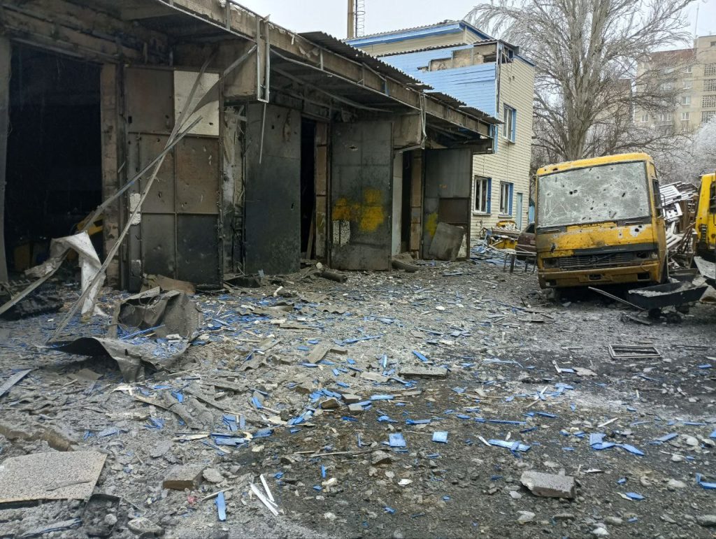 В результате обстрела Донецка погиб один гражданский