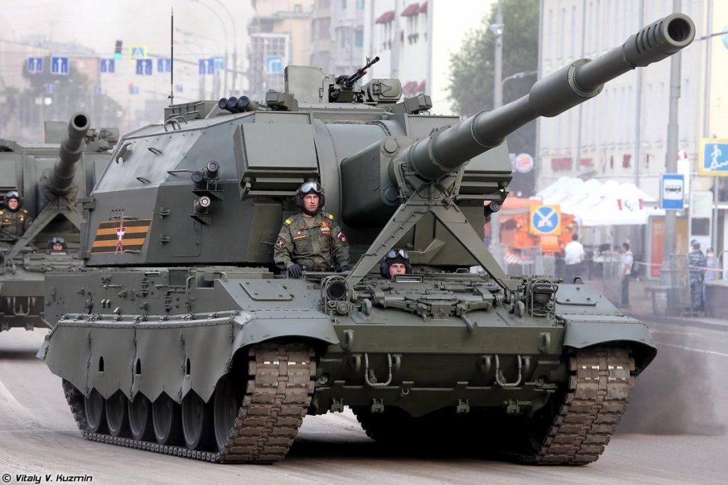 Новейшая самоходная артиллерийская установка "Коалиция-СВ" запущена в серию, началось ее применение в зоне специальной военной операции на Украине