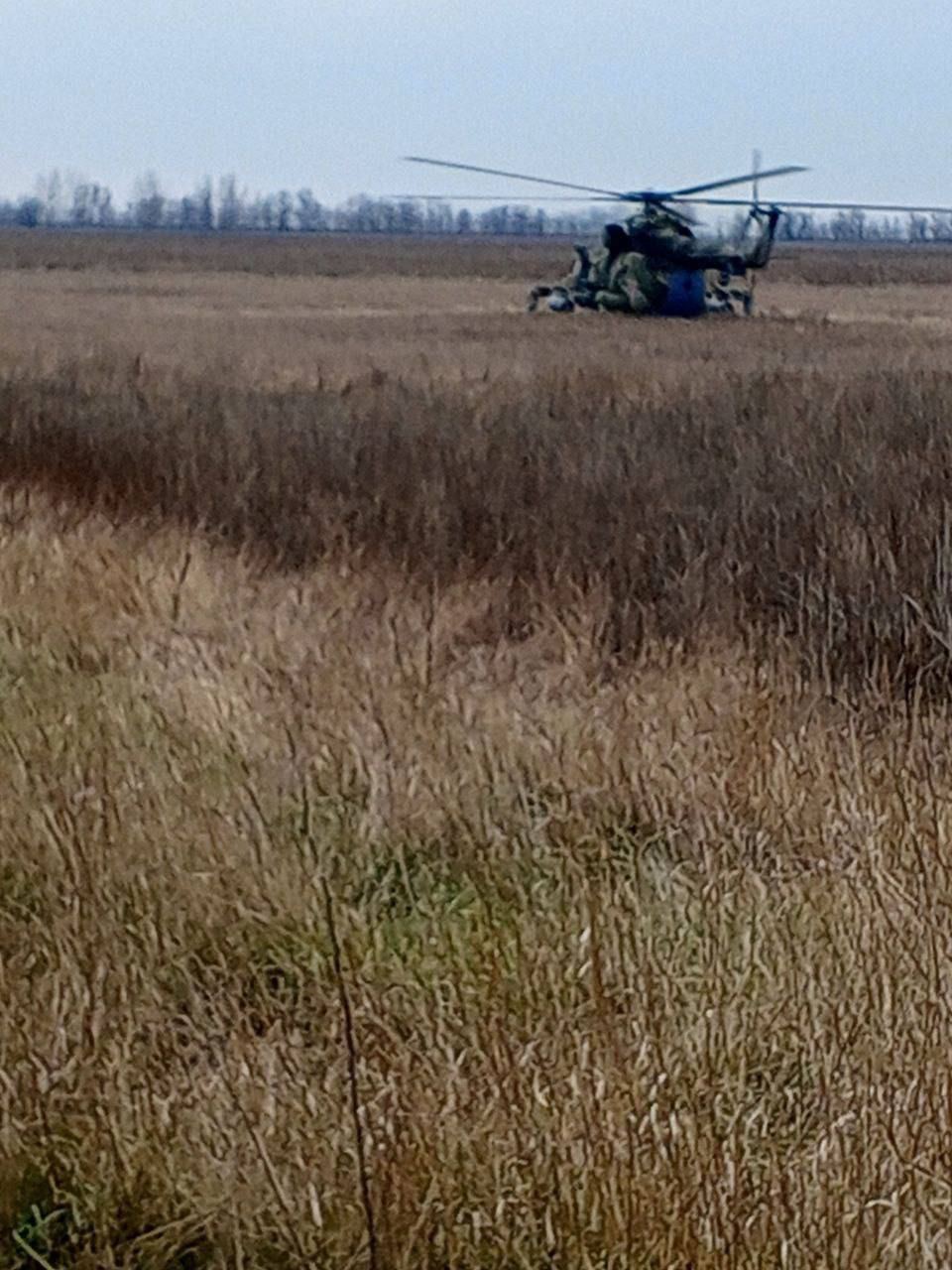 По сбитому бомбардировщику Су-34 ВКС РФ в Херсонской области