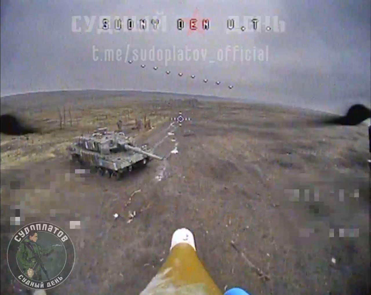 Новая подборка работы FPV-дронов от "Судоплатова"