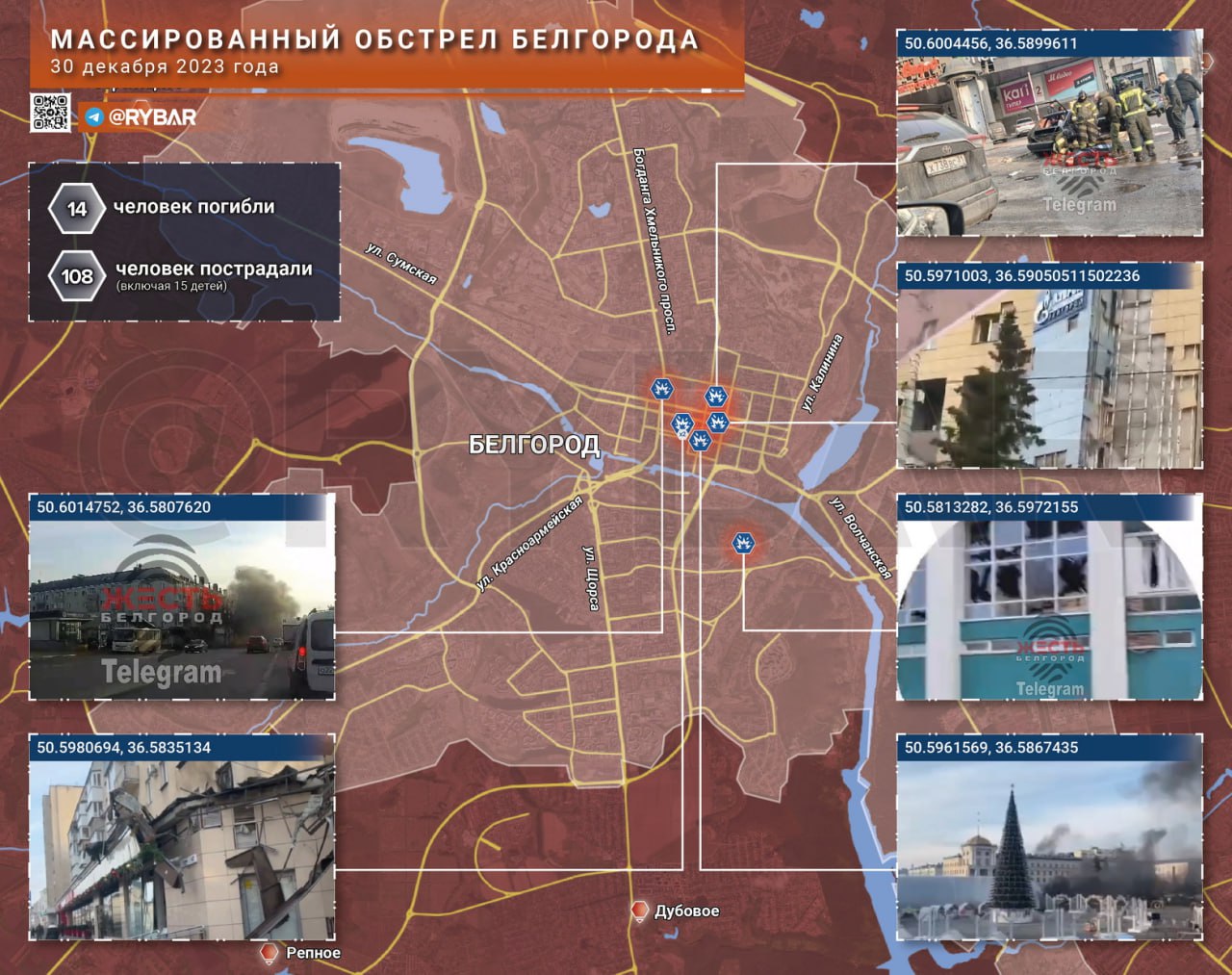 Сегодня ВСУ нанесли один из самых масштабных ударов по территории Белгородской области с начала Специальной военной операции