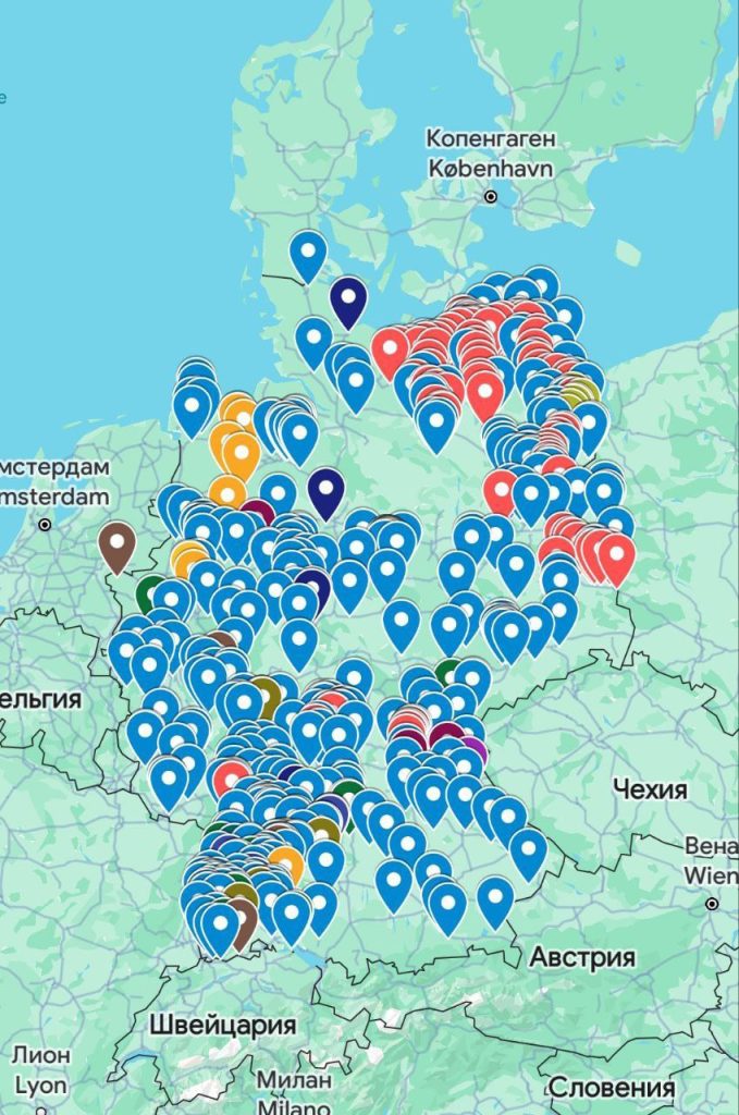 В Германии тем временем не утихают протесты рабочих и фермеров