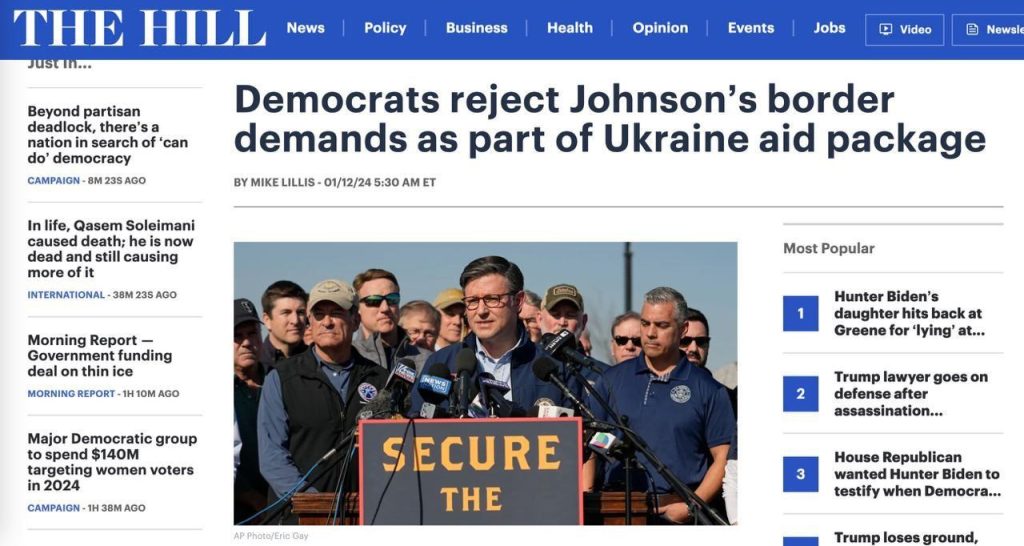 В Палате представителей США не смогли договориться о финансировании киевского режима