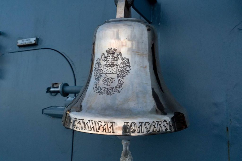 Новейший фрегат проекта 22350 «Адмирал Головко» прибыл в пункт постоянного базирования в г. Североморске