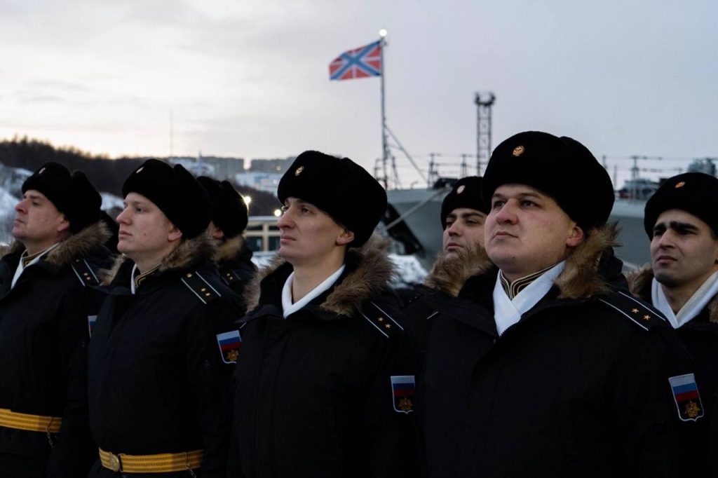 Новейший фрегат проекта 22350 «Адмирал Головко» прибыл в пункт постоянного базирования в г. Североморске