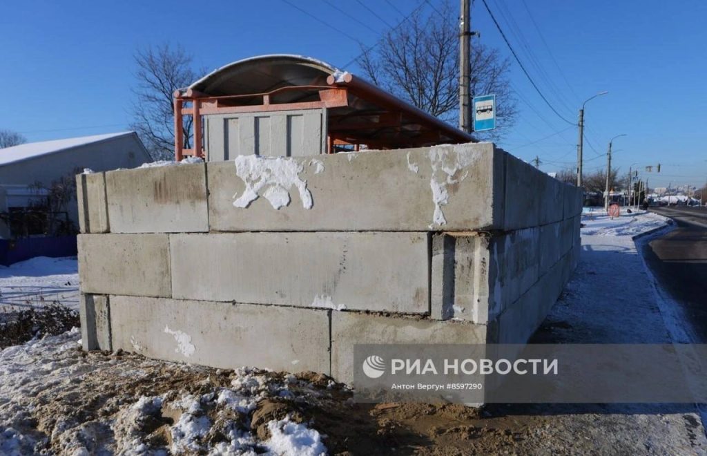 Ещё фотографии «укрепленных» Белгородских остановок