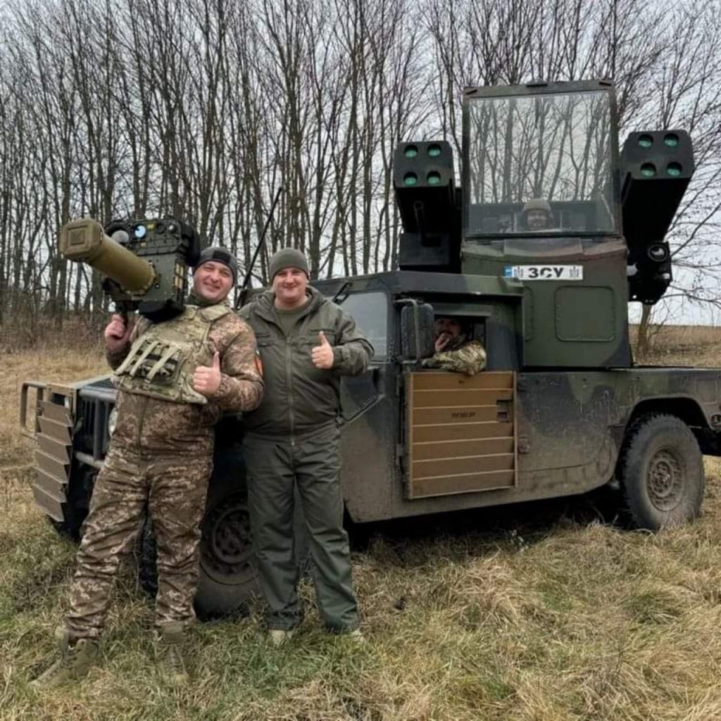 Очередное фото украинской мобильной группы ПВО