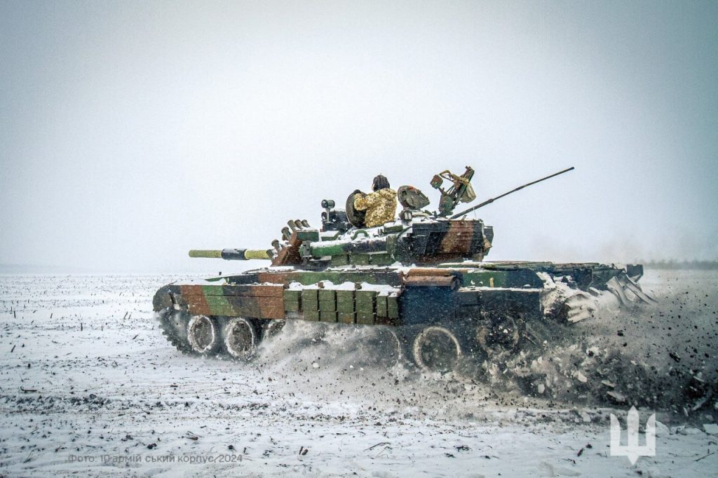 Польские PT-91 Twardy на вооружении 117-й отдельной мехбригады ВСУ