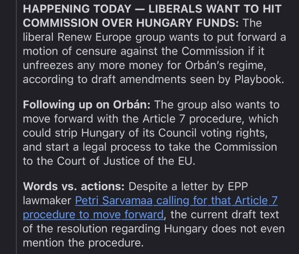 Венгрия предлагает финансировать Украину без вреда для бюджета ЕС и без общего кредита, свою долю готова выплатить из собственного бюджета – Орбан