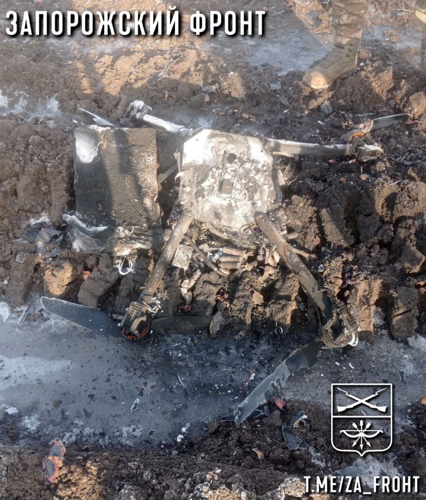 Сбит очередной дрон-бомбардировщик "баба яга"