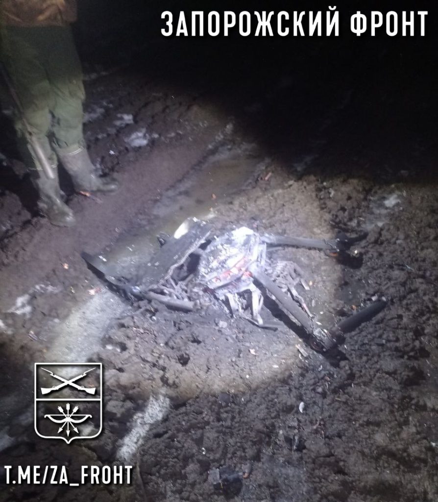 Сбит очередной дрон-бомбардировщик "баба яга"